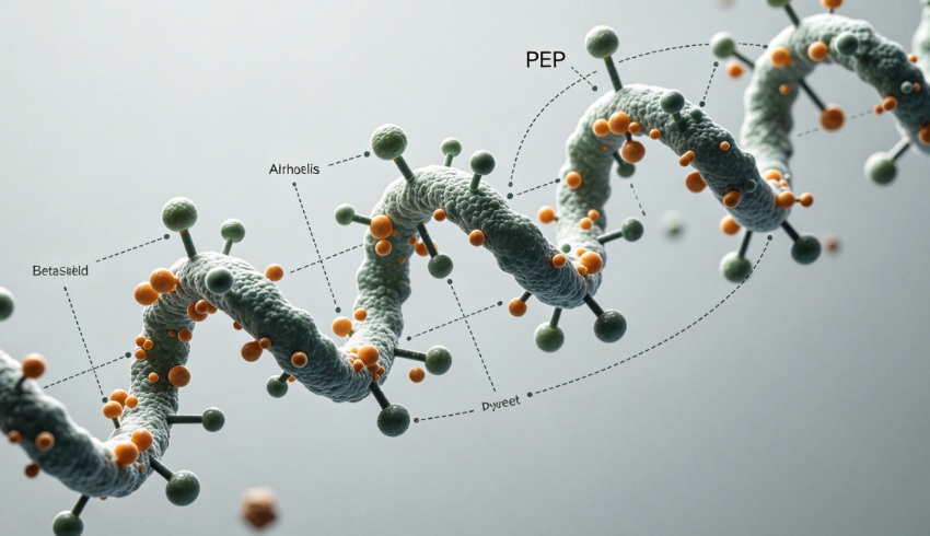 Peptide Exchange Technology (PEP) — DAXXIFY stabilizer diagram