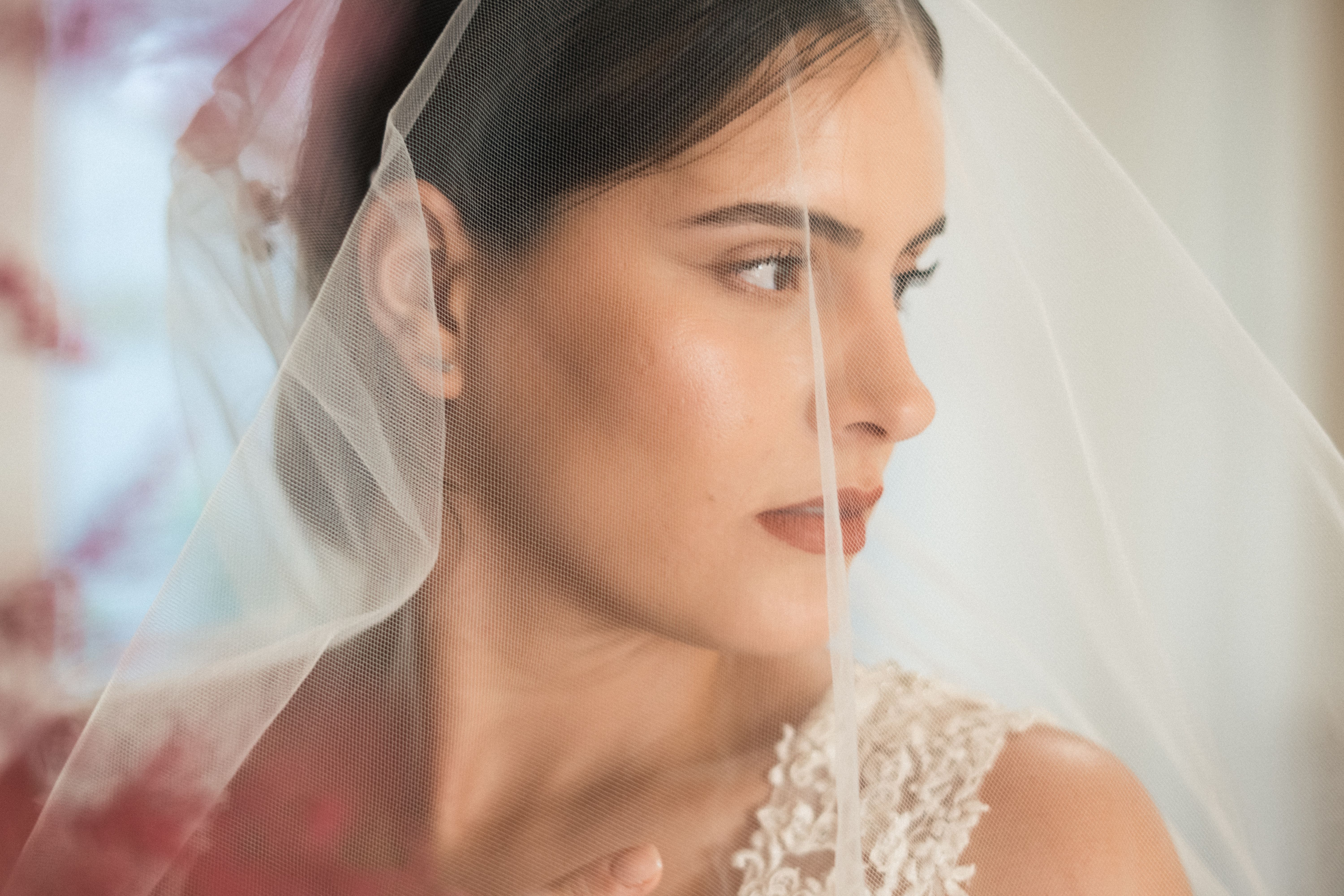 Veil bridal skin preparation